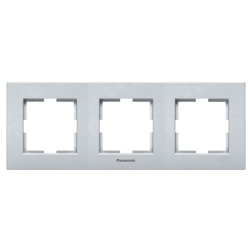 PANASONIC - 3 Gang Frame Horizontal WKTF08032SL‐EU1