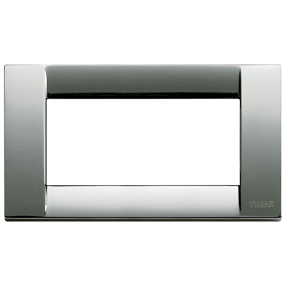VIMAR - 16734.36 - Classica plate 4M metal chrome