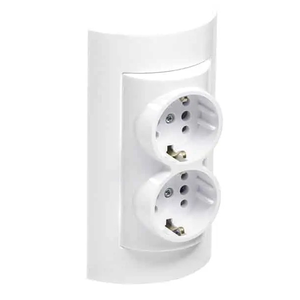 ATRA - Double contact for open mounting 7135 250V 16A