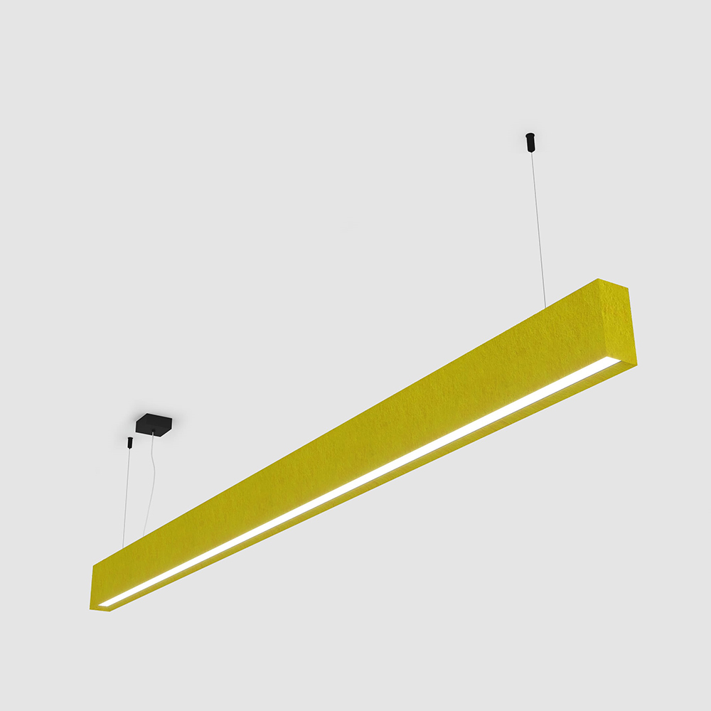 POLARIS LIGHTING - Акустичен LED профил S-LINE 36 OM 55/200/1220mm 15-30W/m 3000K  62lm/W черен 2506-15
