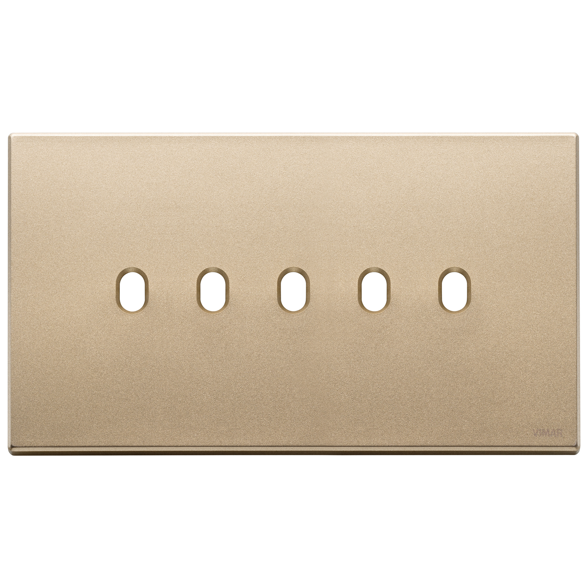 VIMAR - Plate 5Mx5 BS Vintage satin gold - 22679.5.88
