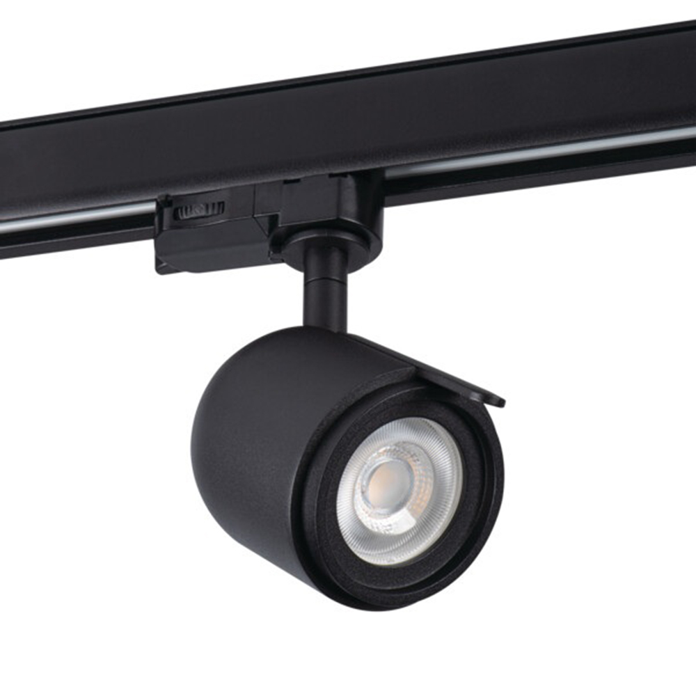 KANLUX - Rail-mounted projector ACORD ATL3 GU10 max 10W PAR16 black - 33144