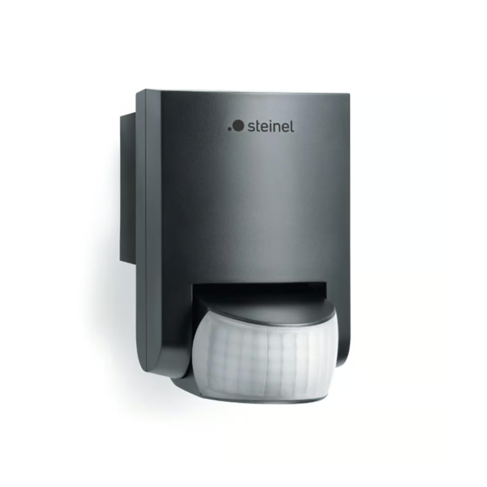 STEINEL - PIR motion sensor, for surface mounting on wall, 130°, range 12m @ h=2m, IP54, IS 130-2, Black  SL660215