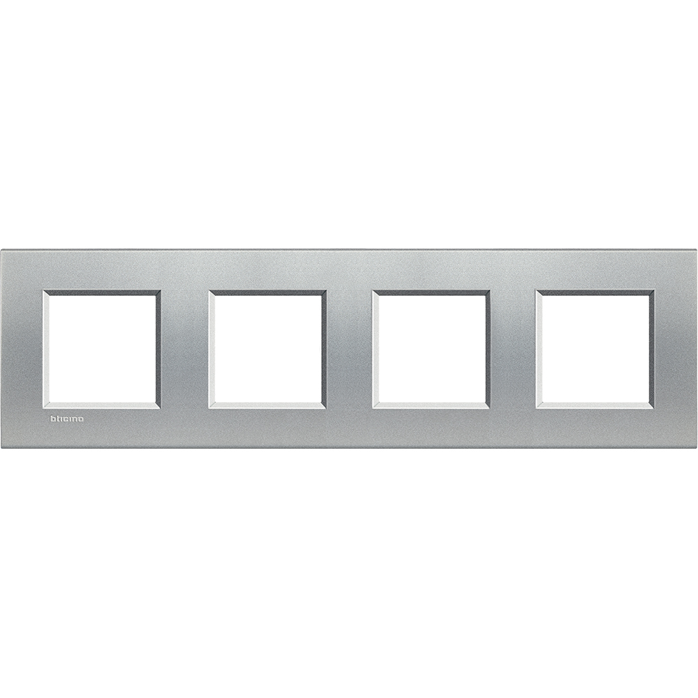 BTICINO - LNA4802M4TE Square cover plate 4х2modules -Tech -technopolymer