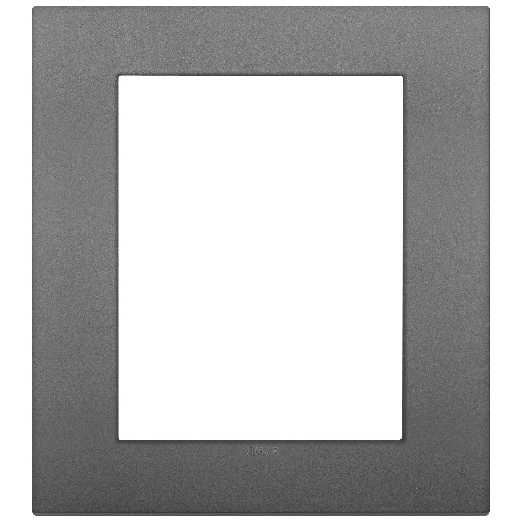 VIMAR - 19668.72 - Classic plate 8M technopolymer grey