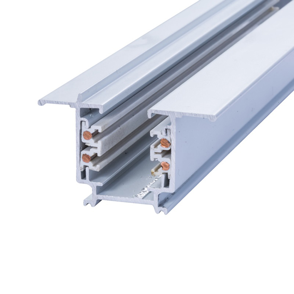 ACA LIGHTING - Three phase track recessed 3m white 4WRE3MW