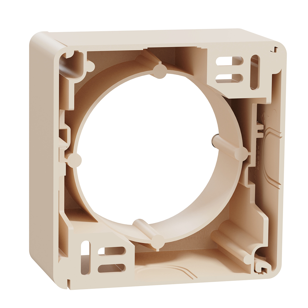 SCHNEIDER ELECTRIC - SDD112901 Sedna Design- 1-gang surface mounting box - beige