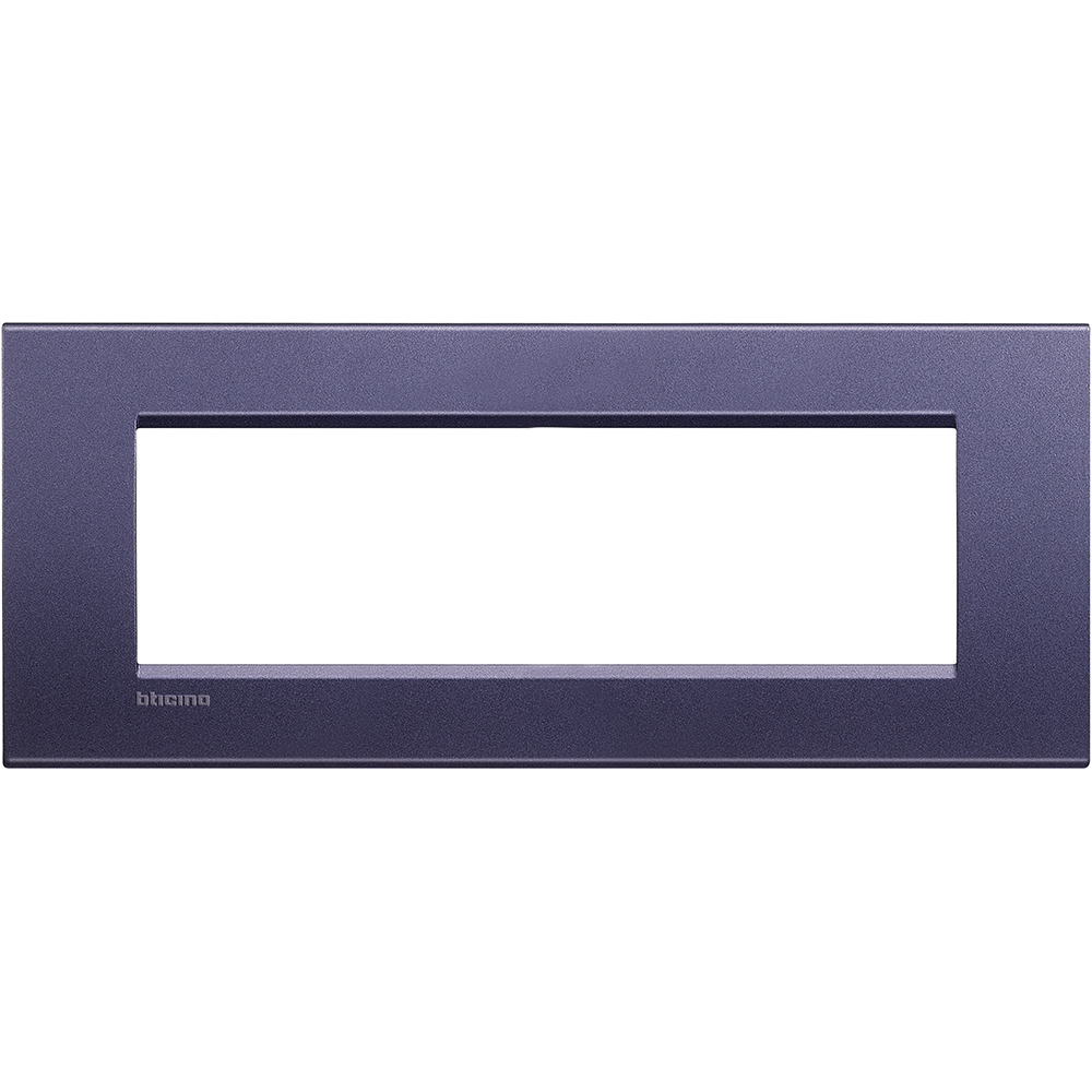 BTICINO - LNA4807CB Square cover plate 7 modules - club