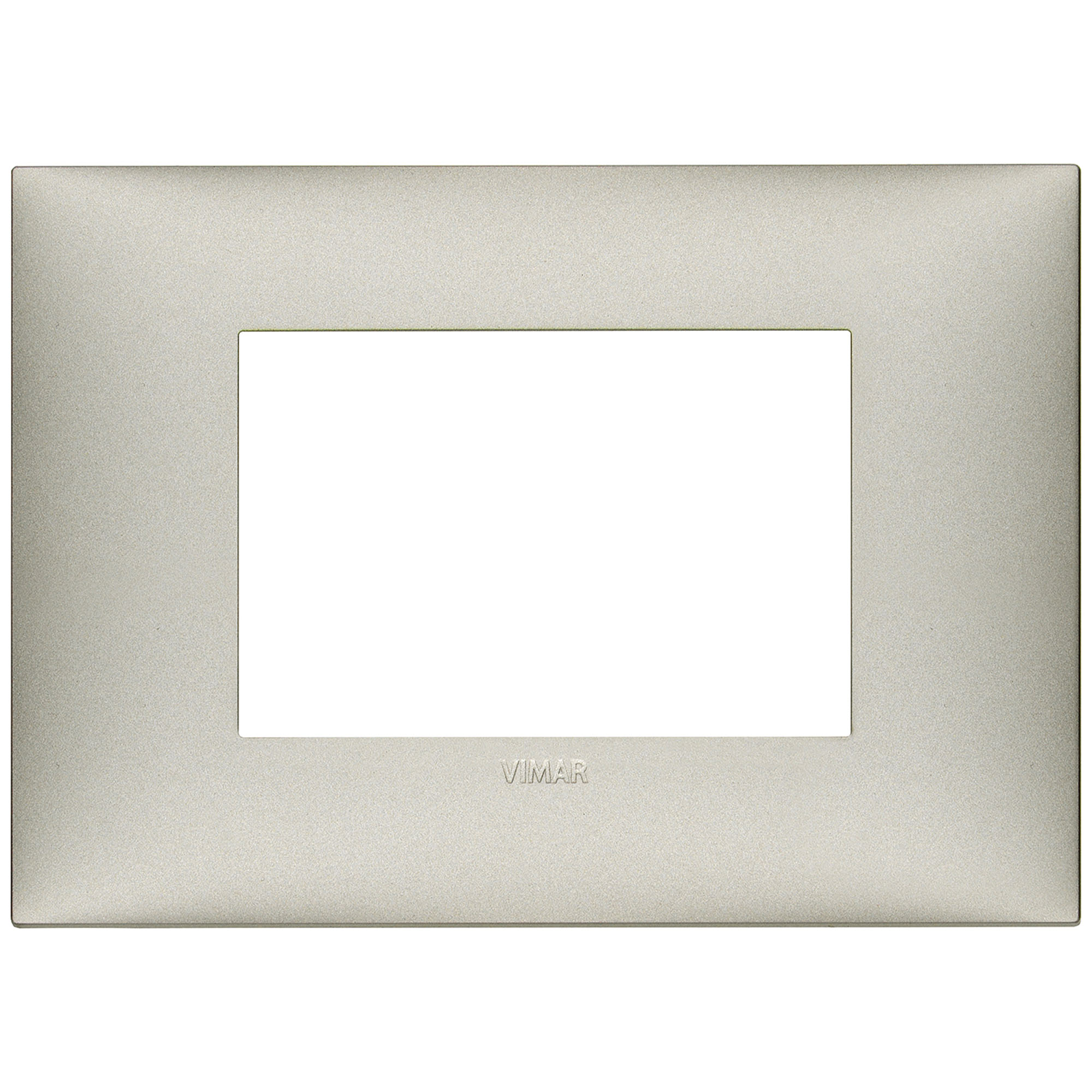 VIMAR - 09673.22 Рамка 3М италиански стандарт цвят матов никел NEVE UP