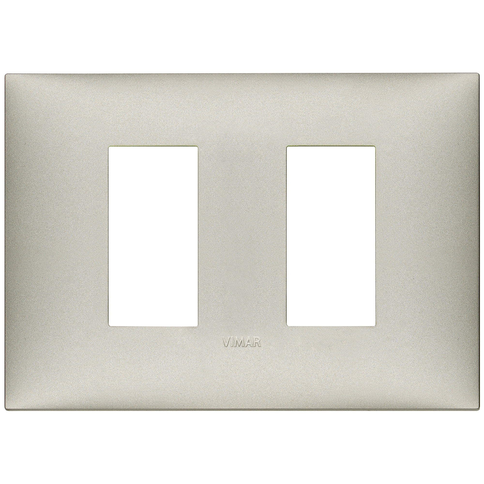VIMAR - 09679.22 Рамка 2М италиански стандарт цвят матов никел NEVE UP