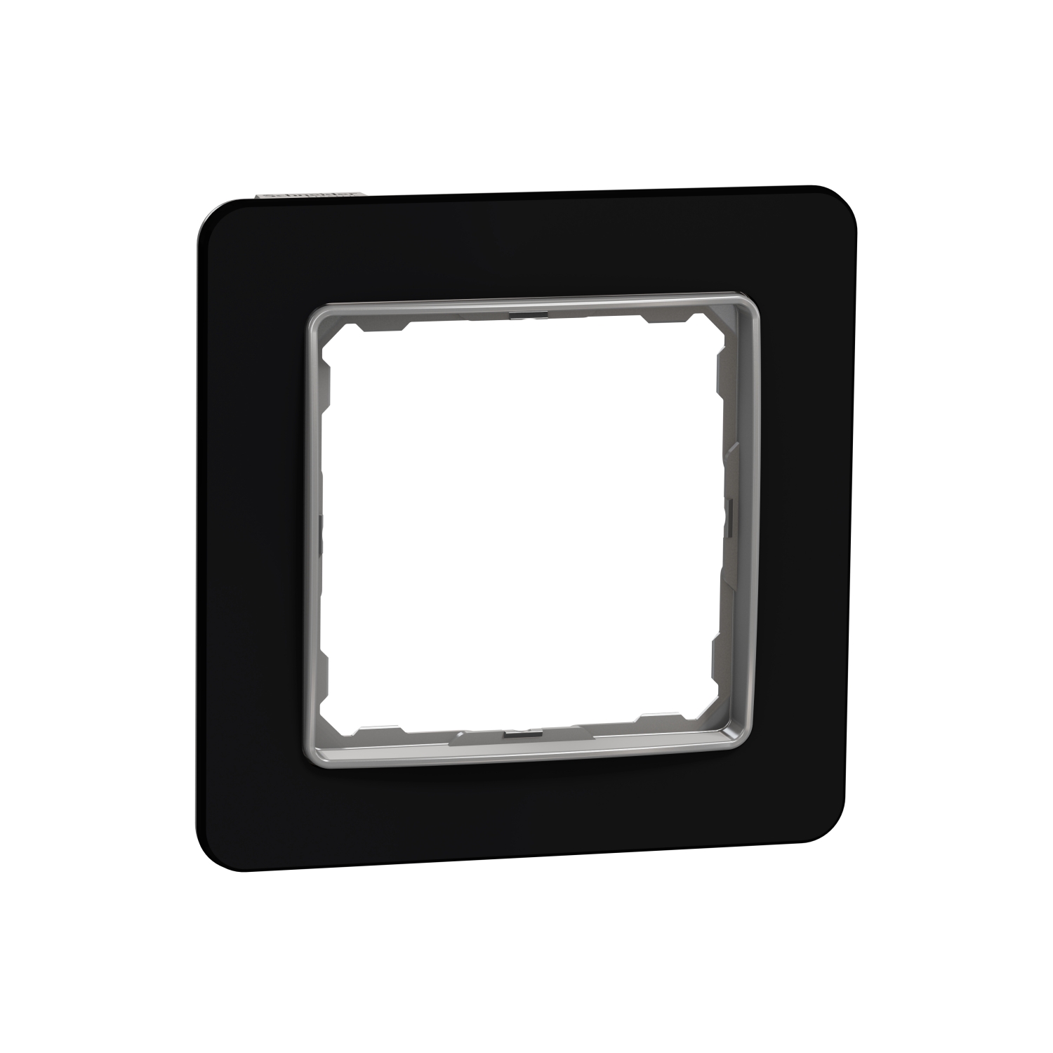 SCHNEIDER ELECTRIC - SDD361801 Sedna Elements- 1-gang frame - dark glass