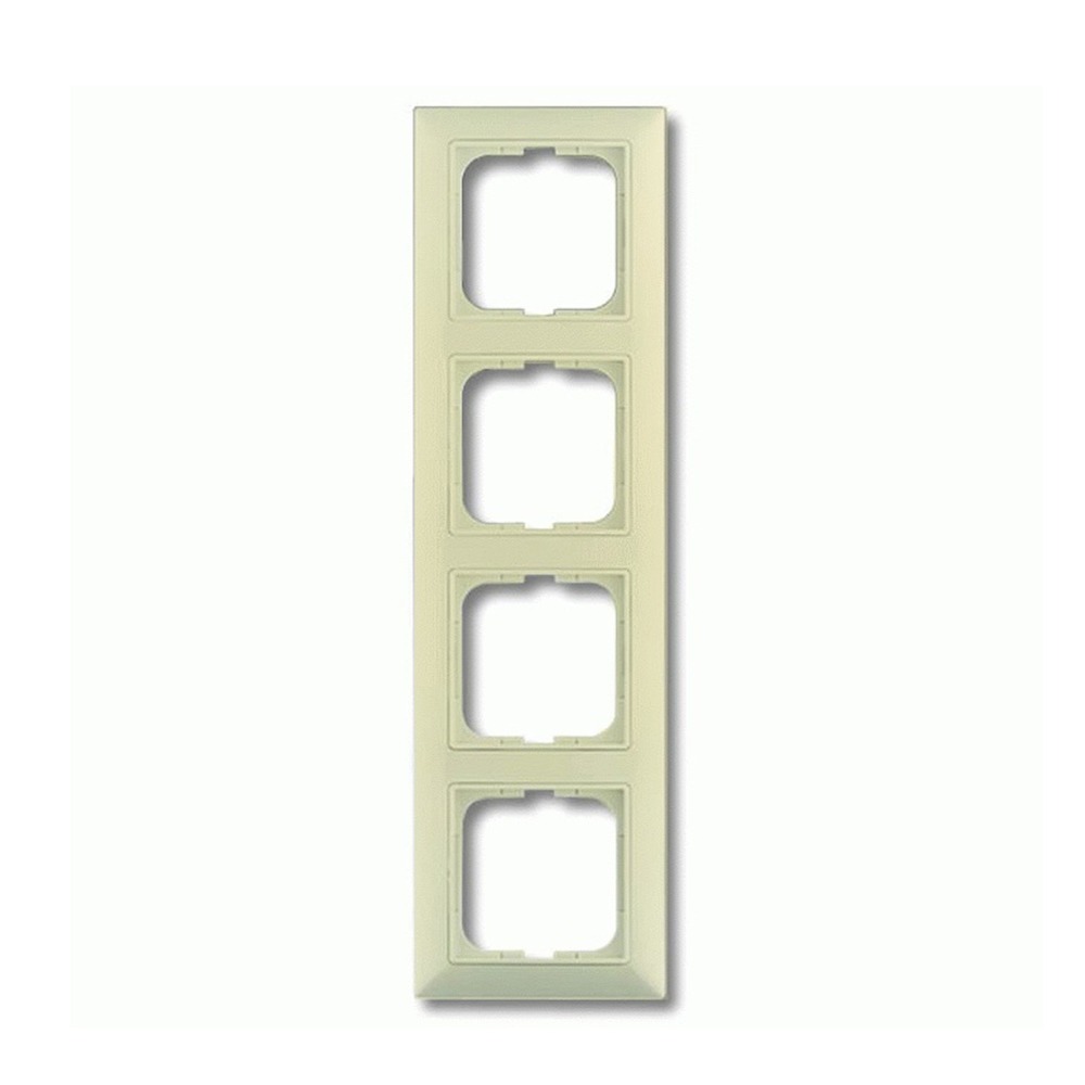 ABB - 2CKA001725A1487 Рамка четворна ABB Basic55 КРЕМ