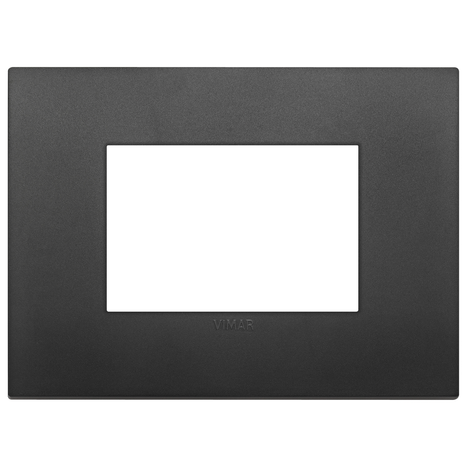 VIMAR - 19653.71 - Classic plate 3M technopolymer black