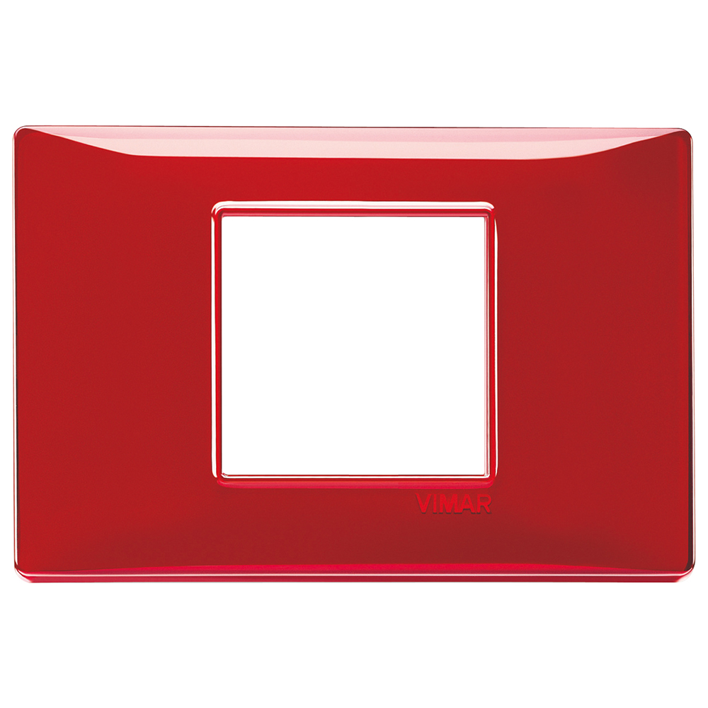VIMAR - 14652.51 - Plate 2centrM Reflex ruby