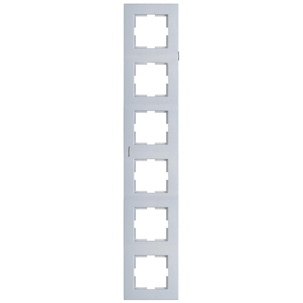 PANASONIC - 6 Gang Frame Vertical WKTF08162SL‐EU1