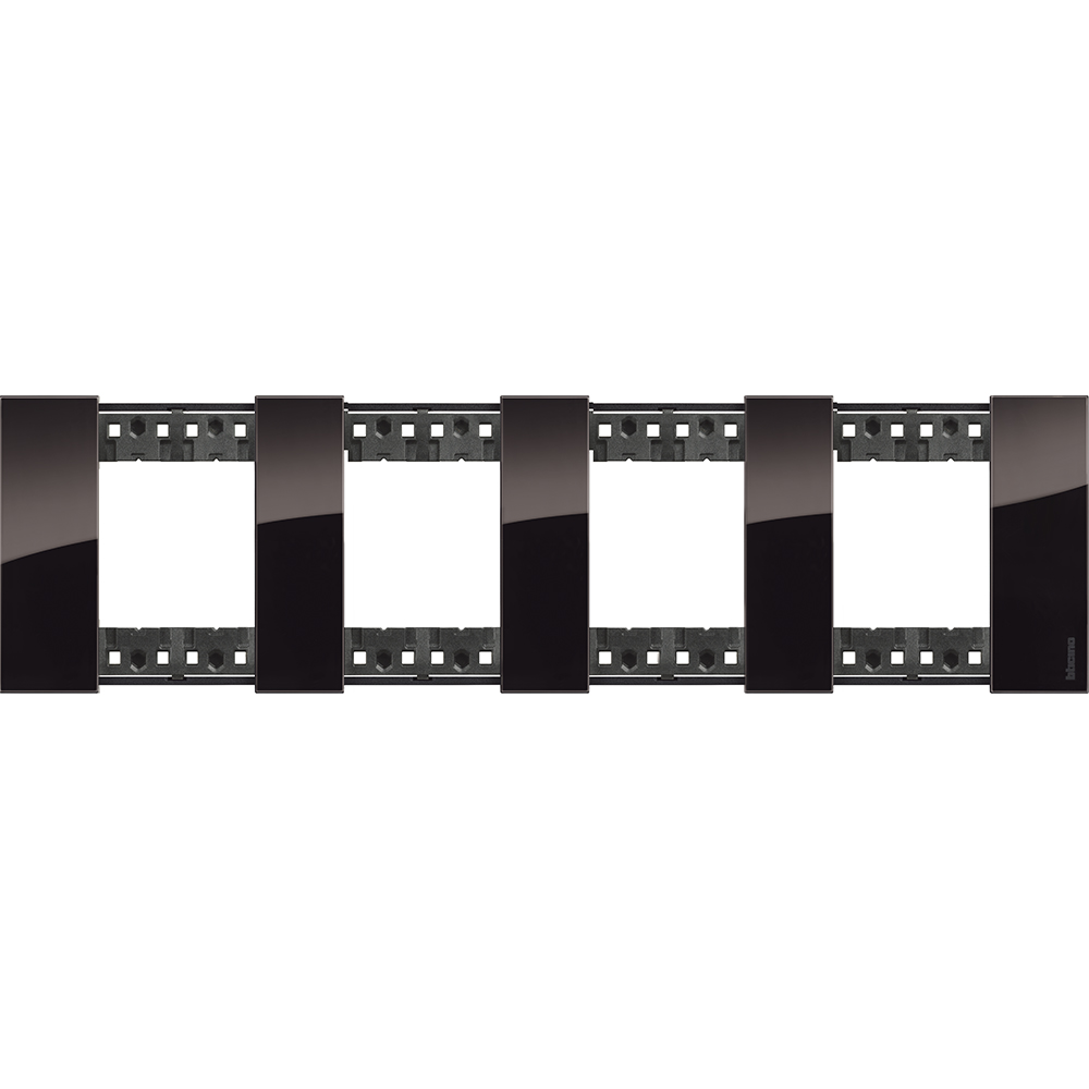 BTICINO - KA4802M4DG 2+2+2+2  modules Living Now cover plate - night