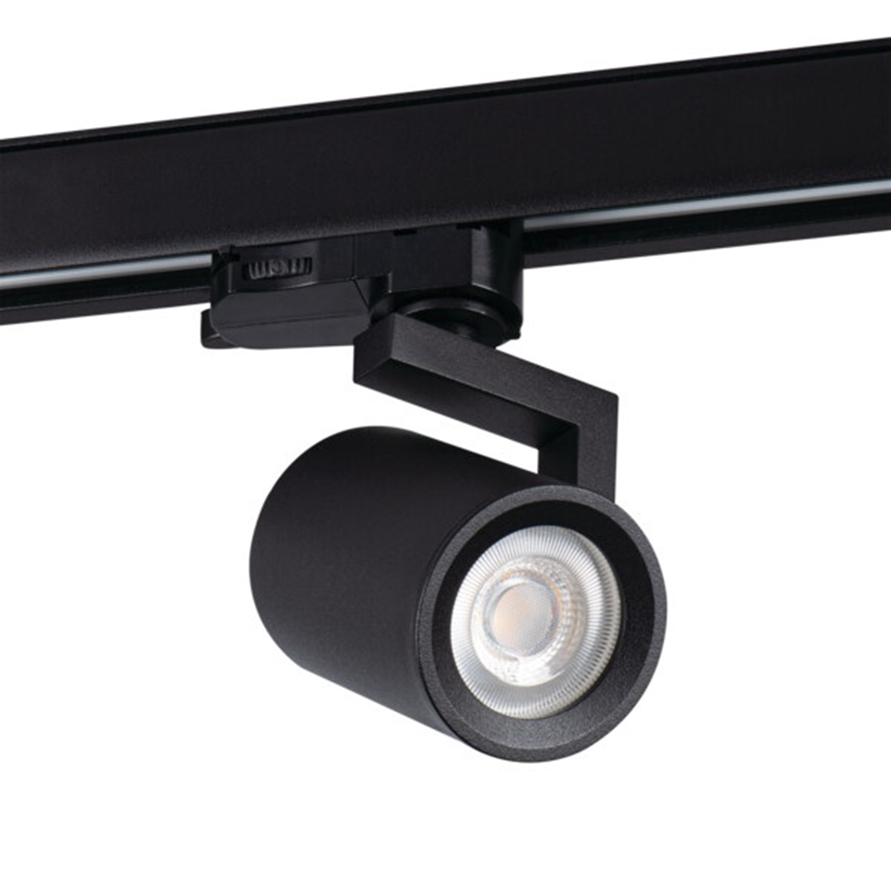 KANLUX - Rail-mounted projector ACORD ATL4 GU10 max 10W PAR16 black - 33146