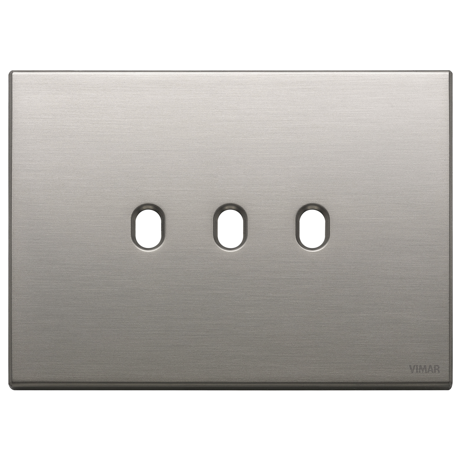 VIMAR - Рамка полиран никел 3Mx3 Vintage brushed nickel - 22673.3.11