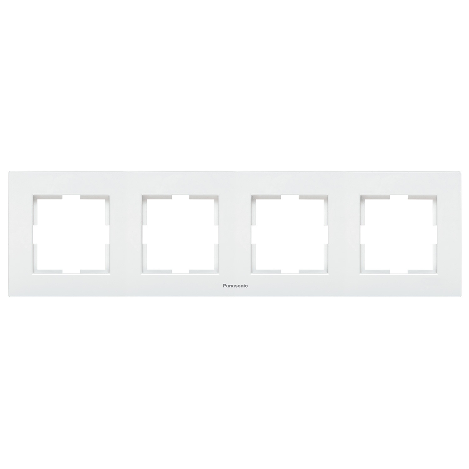 PANASONIC - 4 Gang Frame Horizontal WKTF0804-2WH Karre Plus