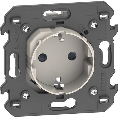 BTICINO - KM4141AC 2P+E 16 A 250 Va.c. German standard connected socket. It allows remote control of electric devices and also to monitor 