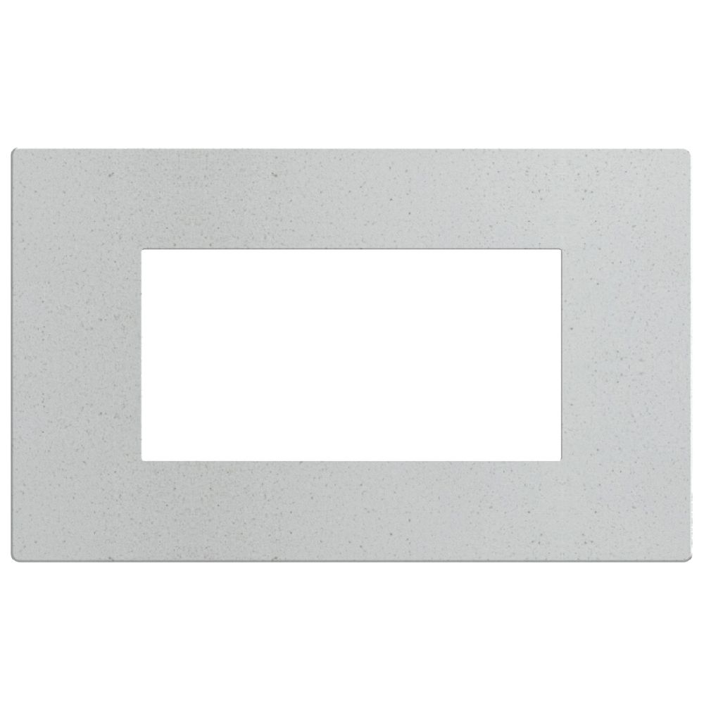 BTICINO - cover plate 4 modules White Mica Light Now YA4804WM