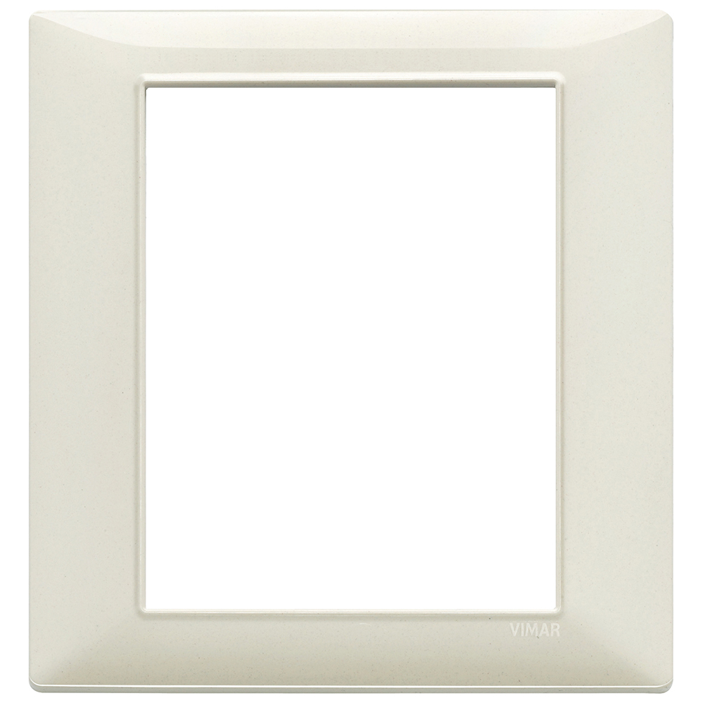 VIMAR - 14668.06 - Plate 8M techn. granite white