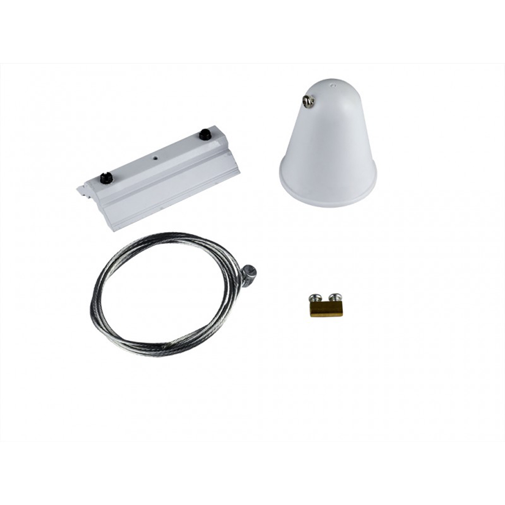 V-TAC -  Hanging Track Light Kit 1M/4Line White SKU: 3566