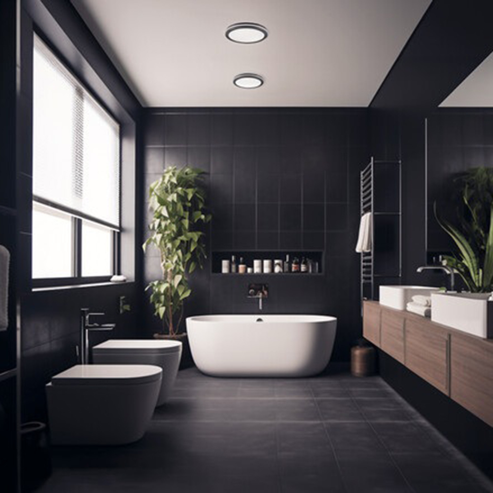 Graphite Light Fitting KANLUX - Ceiling-mounted LED light fitting BENO CCT-L-SEG 12/18W 1630 ...
