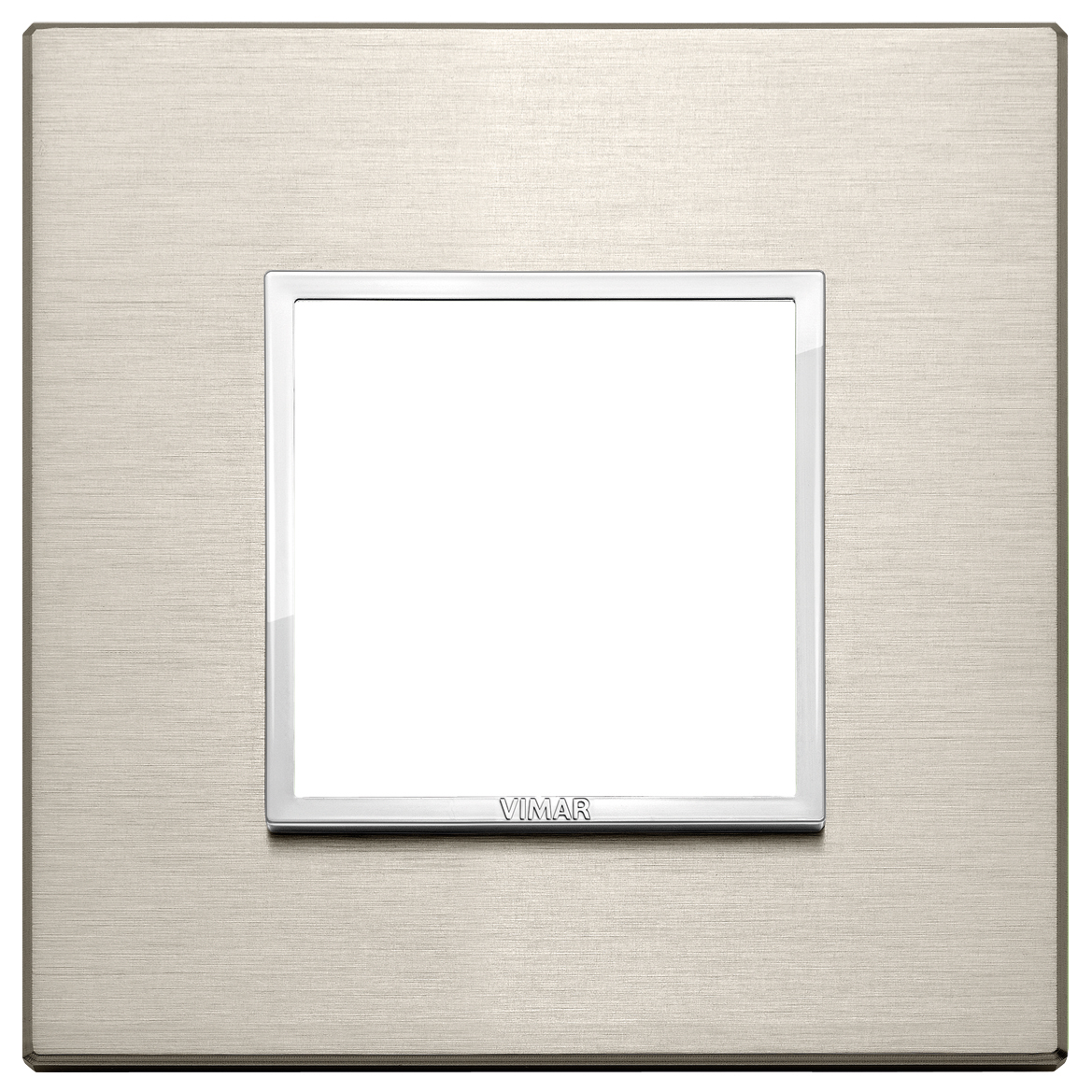 VIMAR - 21642.04 - Plate 2M aluminium Neutral Bronze