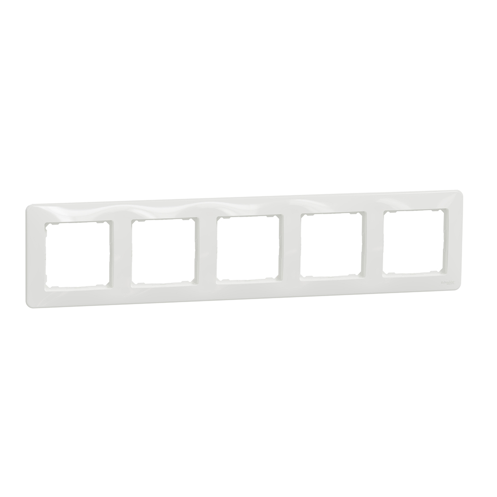 SCHNEIDER ELECTRIC - Рамка 5 модула, бял Sedna Design SDD311805