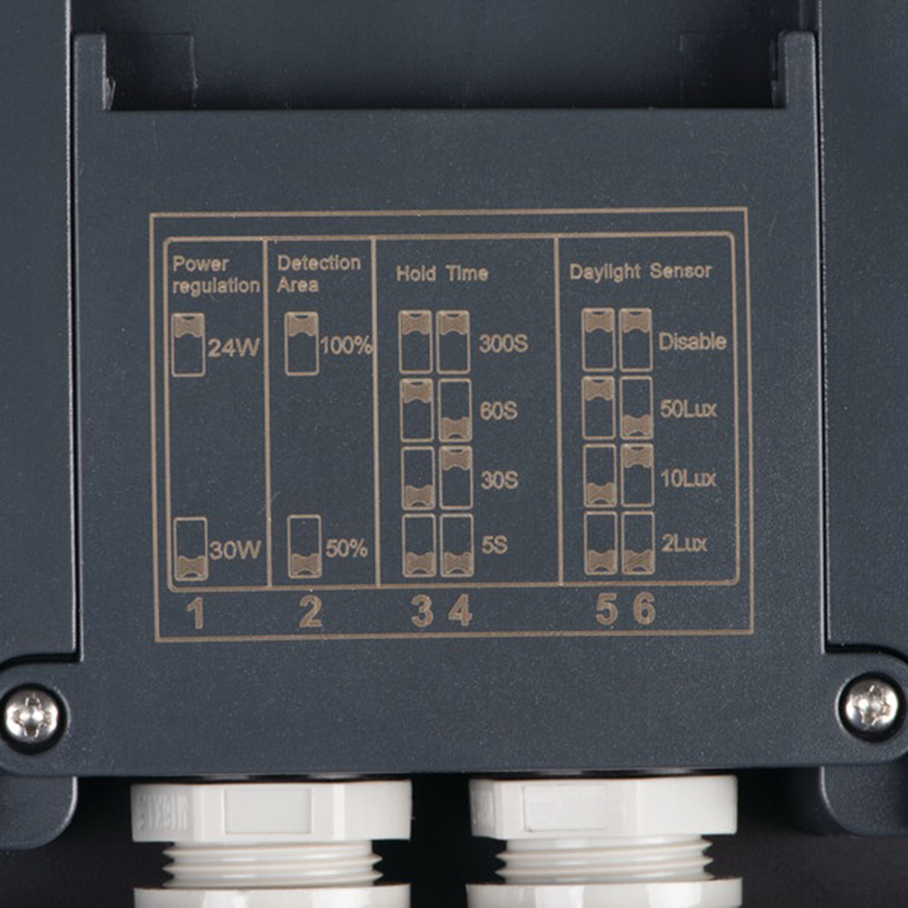 Graphite Light Fitting KANLUX - Ceiling-mounted LED light fitting BENO CCT 24-30W 2850/3120 ...