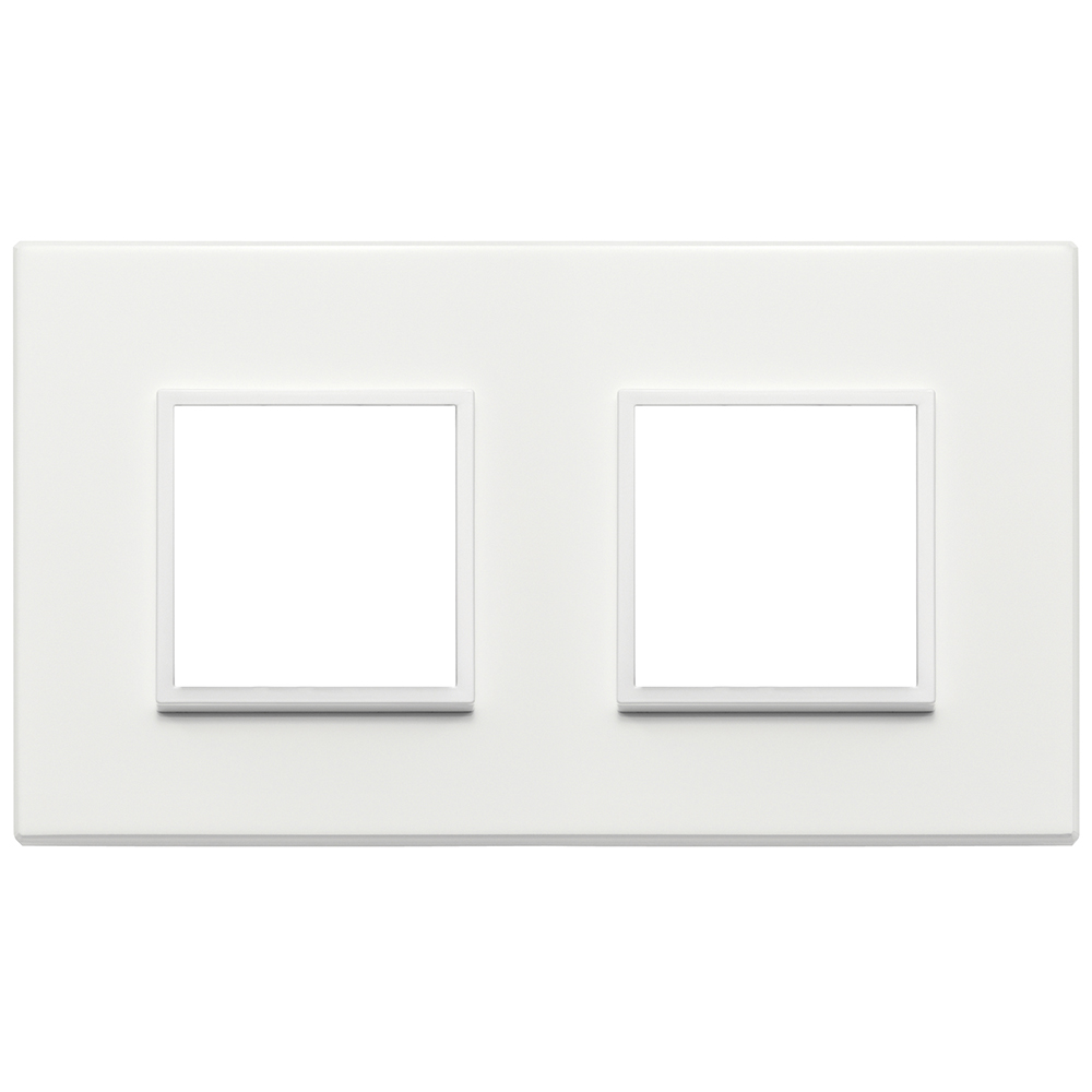 VIMAR - 21643.17 - Plate 4M (2+2) 71mm total white