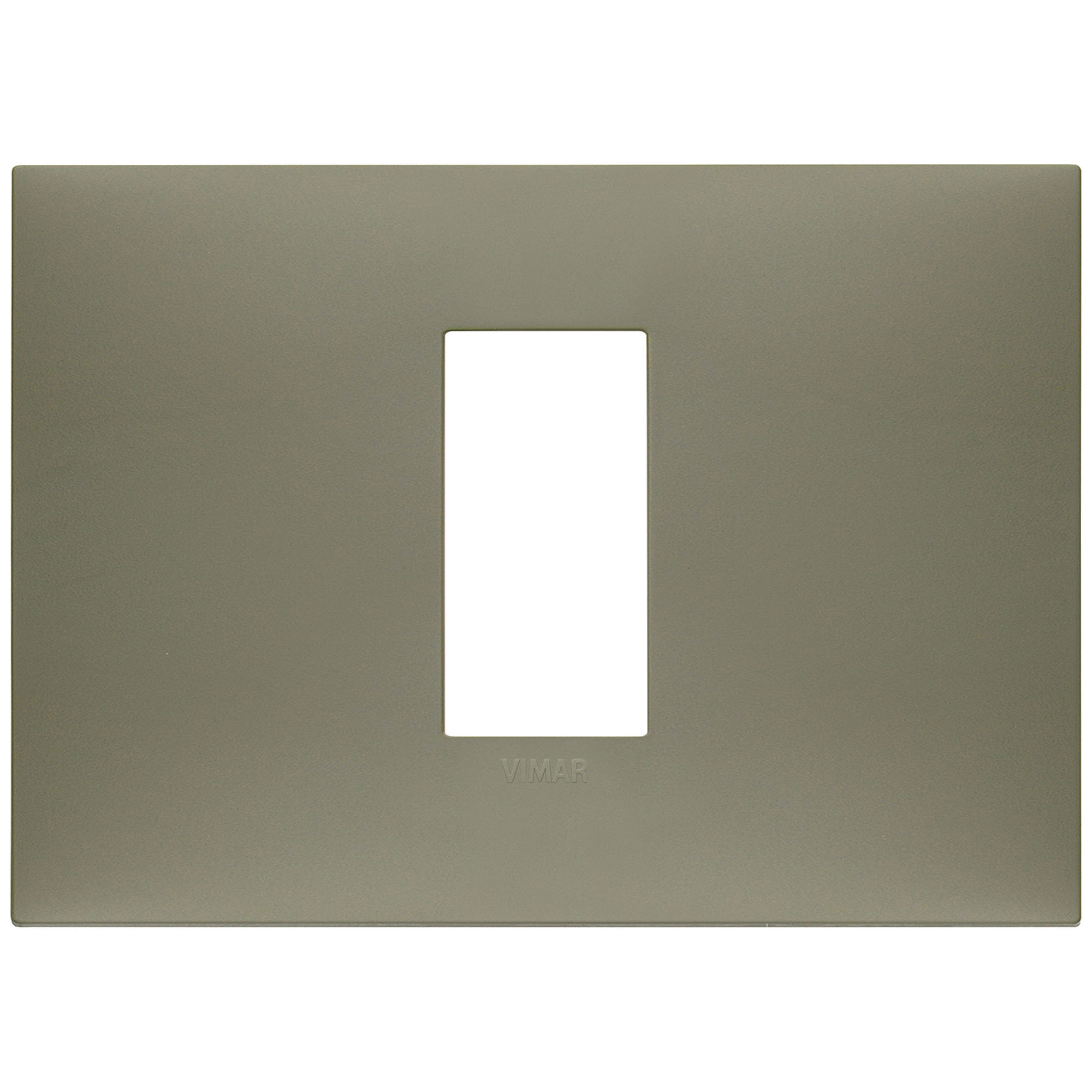 VIMAR - 09671.13 cover plate - 1 centered module matt clay color NEVE UP