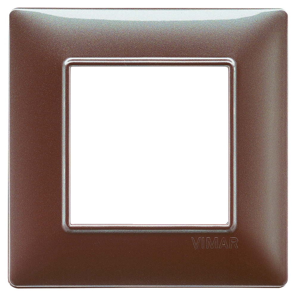VIMAR - 14642.23 - Plate 2M techn. iridescent brown