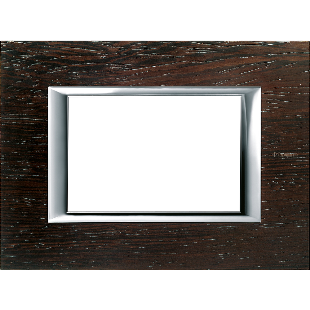 BTICINO - HA4803LWE Rectangular cover plate 3 modules - wenge