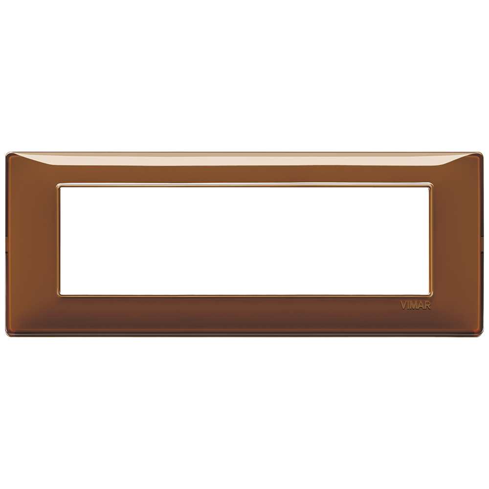 VIMAR - 14657.49 - Plana Рамка 7М италиански стандарт Reflex tobacco