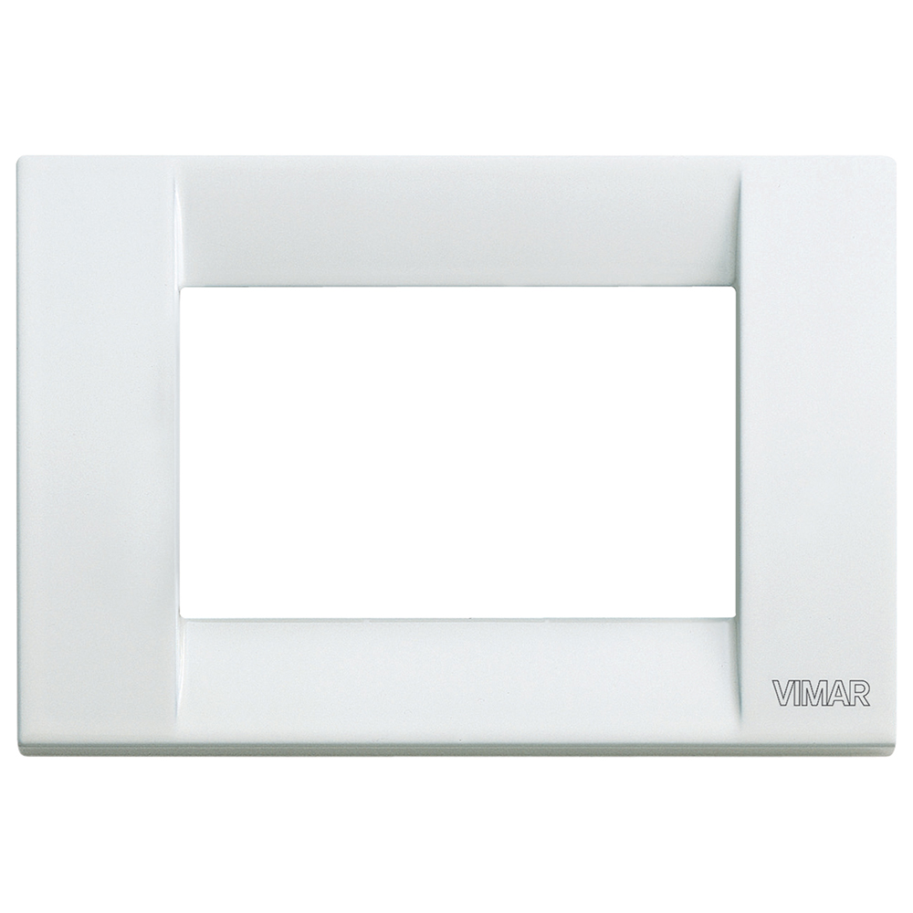 VIMAR - 16733.01 - Classica plate 3M metal white 