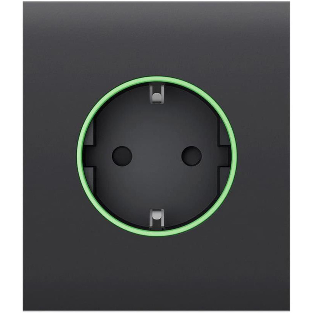 AJAX - Smart Schuko central socket faceplate, graphite, CenterCover ...