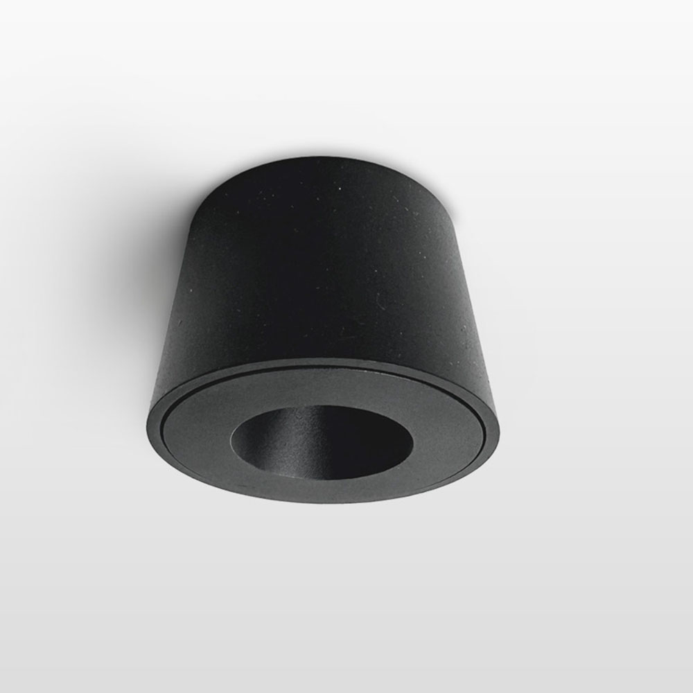POLARIS LIGHTING - LED DOWNLIGHT LUPUS Ø75/H50mm 6W 3000K 400lm 80° black 1102