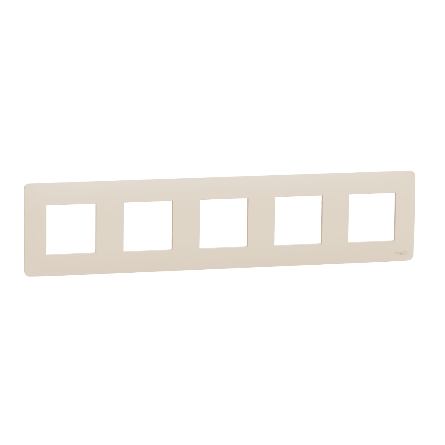 SCHNEIDER ELECTRIC - NU201044 cover frame - 5 gangs - 5 x 2 modules - ivory