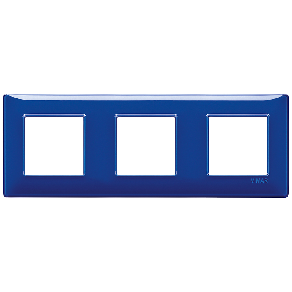 VIMAR - 14644.50 - Plate 6M (2+2+2) 71mm Reflex sapphire
