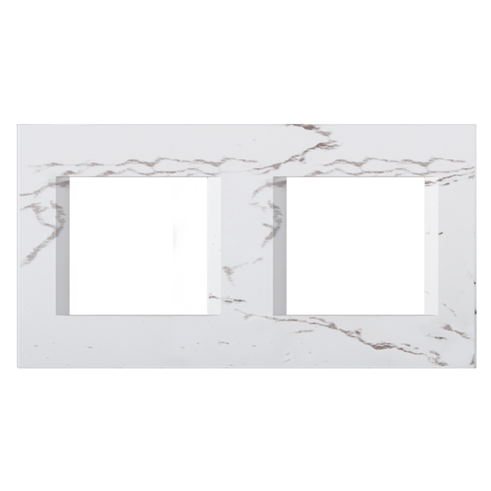 TEM - OL24SW Frame 2+2M, color White stone, Modul
