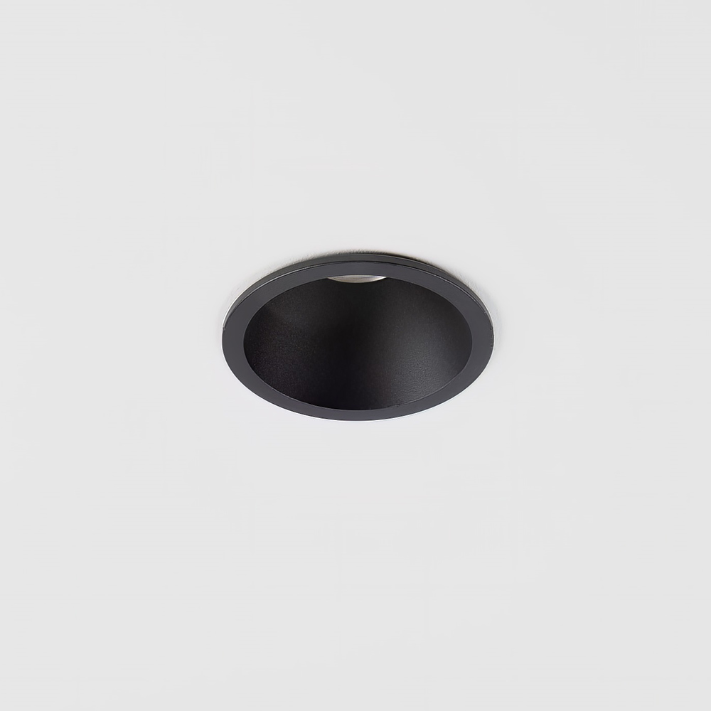 POLARIS LIGHTING - LED ЛУНА за вграждане ORION TRIAC DIM кръгла Ø62/H61mm 7.5W 3000K 630lm 36° черна 1003T