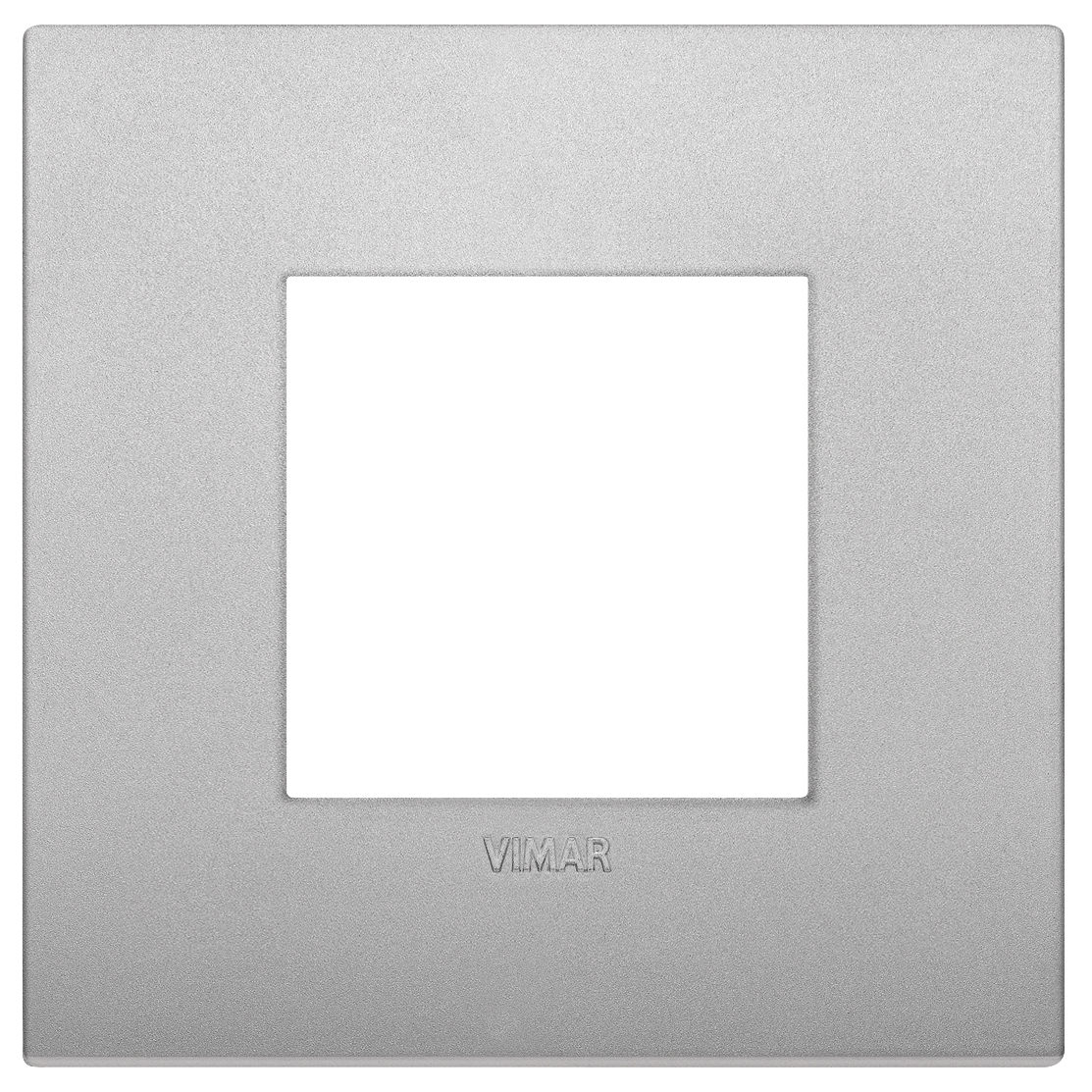 VIMAR - 19642.79 - Classic plate 2M techno matt silver