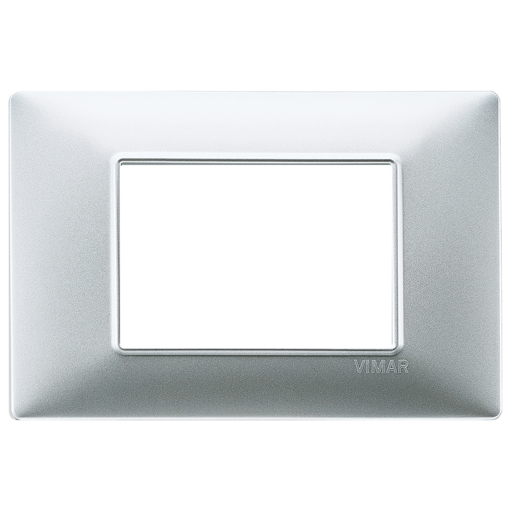 VIMAR - 14653.20 - Plate 3M techn. matt silver