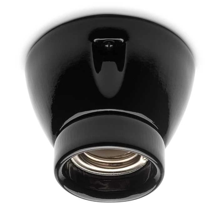 THPG - Ceiling socket THPG MINIMAL porcelain black 152643
