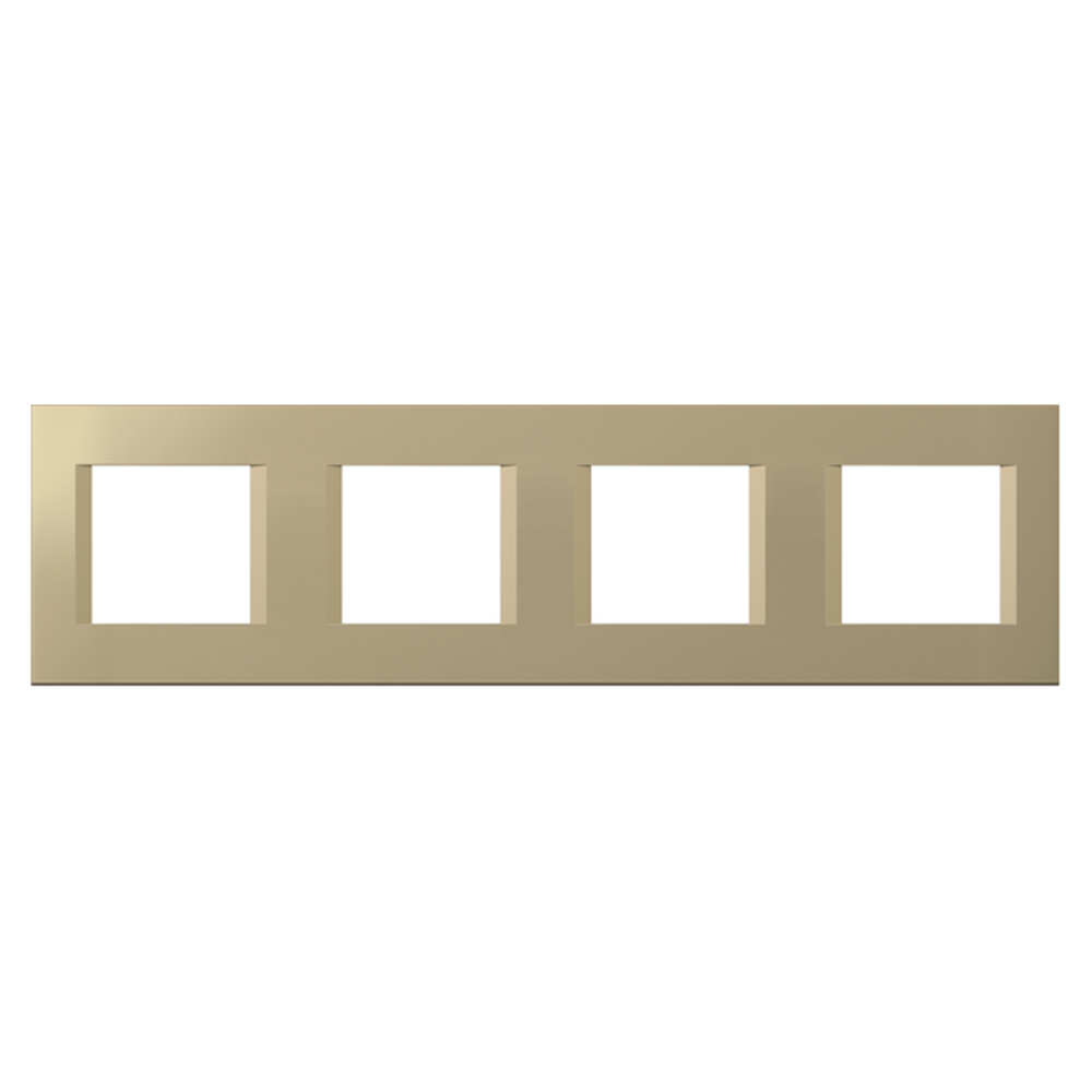 TEM - OL28SG Frame 2+2+2+2M, color Gold matt, Modul
