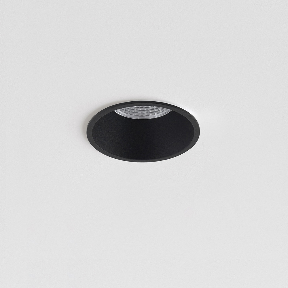 POLARIS LIGHTING - LED ЛУНА за вграждане VALE TRIAC DIM кръгла Ø62/H65mm 5W 3000K 475lm черна 1011-5T
