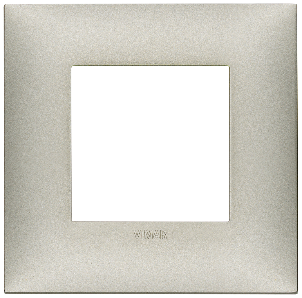 VIMAR - 09662.22 Рамка 2М немски стандарт цвят матов никел NEVE UP