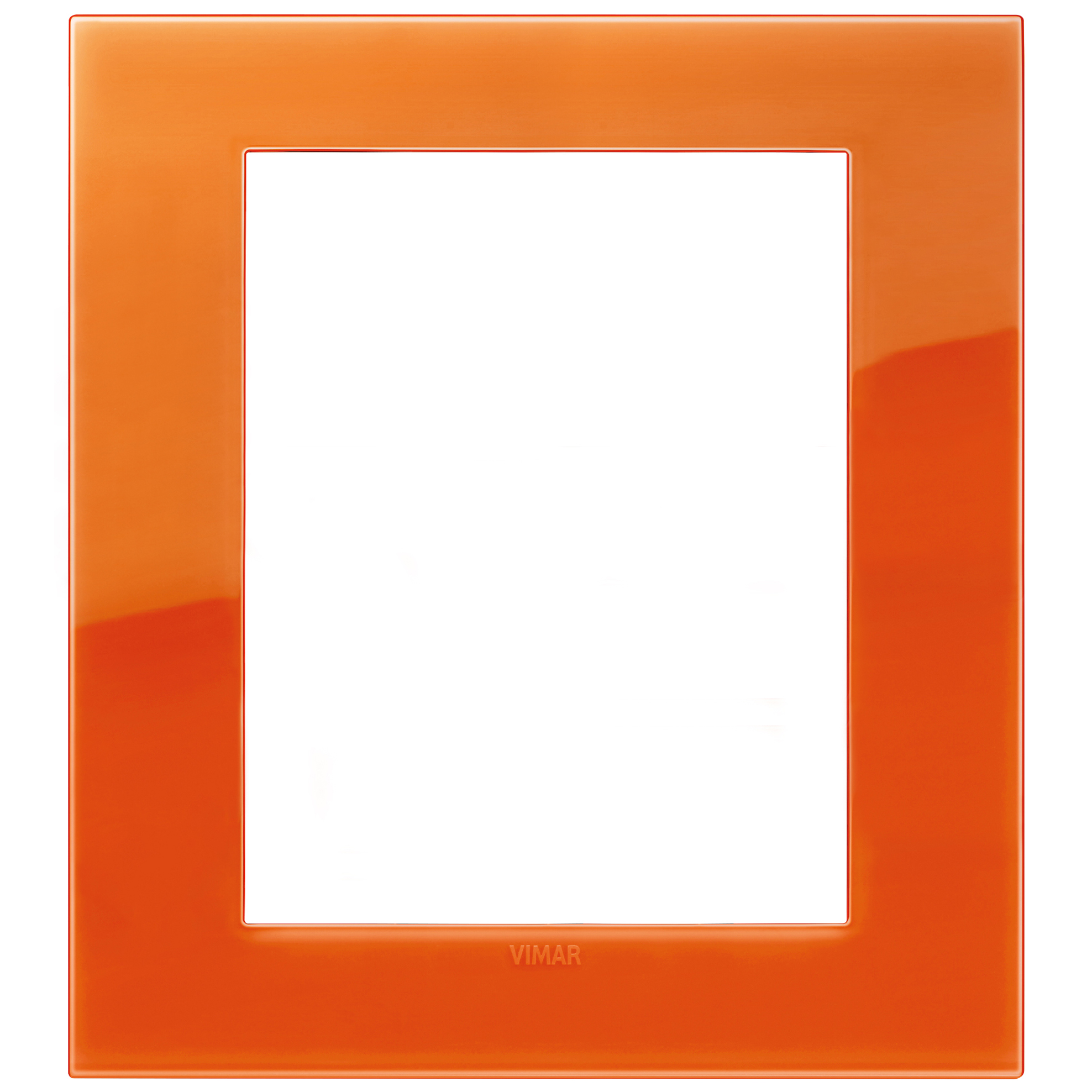 VIMAR - 19668.63 - Classic plate 8M Reflex orange